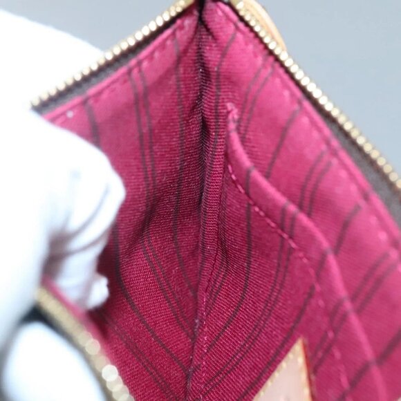 LOUIS VUITTON Monogram Neverfull PM Pouch LV Auth 138752 - Picture 12 of 16